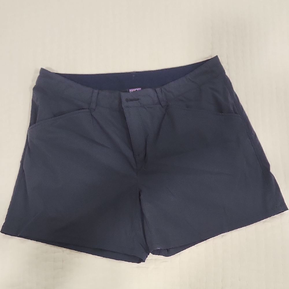 Patagonia Women's High Waist Navy Shorts